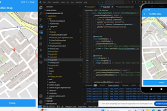 develop a professional flutter mobile application