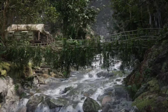 do 3d game environment realistic 3d background unity map level design