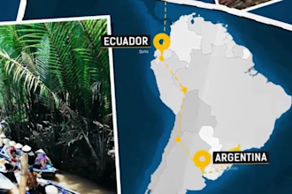 create cinematic map animation like vox johnny harris with travel routes