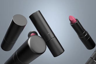 do 3d cosmetic animation, 3d lipstick, 3d skincare product animation