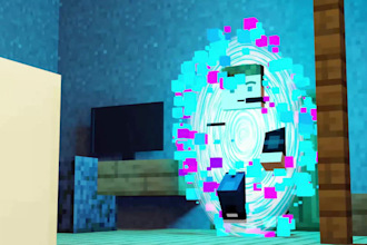 make an minecraft animation