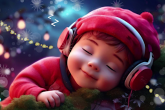 custom lullaby video creation for your youtube channel