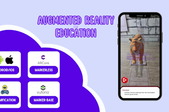 develop gamification augmented reality education app