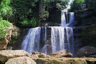 film waterfall video in indonesia and be your channel editor