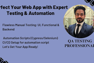 test your web application
