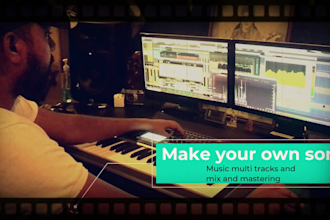 compose your own music tracks for commercial use