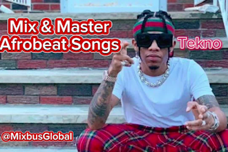 mix and master your afrobeat, afropop, afro swing and amapiano songs
