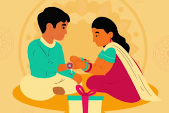most beautiful raksha bandhan greeting