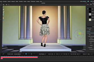 make 3d garment design with clo3d, marvelous designer