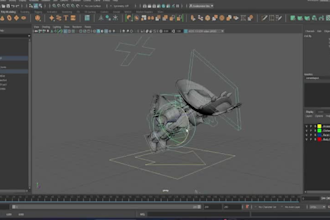 rig3d model port to animaze,3d animation in maya vrm unreal rig,ik fk controls
