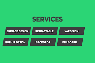 design roll up, pop up design, retractable banner