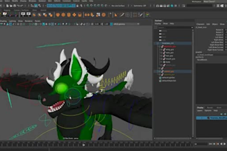rig in daz studio,assets,objects,3d quadruped rig,ik fk rig,blendshapes,skinning
