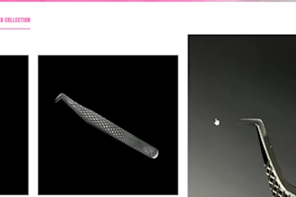 beauty salon website lashes extension website beauty hair extension website