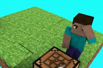 do custom 3d minecraft animation minecraft character animation minecraft video
