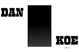 create engaging minimalistic dan koe style videos for social media platforms