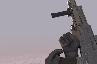create fps viewmodel animations for weapons and hands