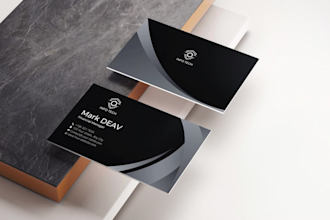 design luxury premium business cards for corporate brands