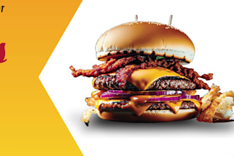 design motion poster for food, event and products