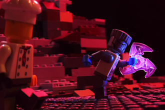 create a profesional stopmotion video in lego