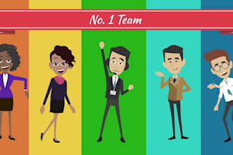 create animated marketing video or sale video for business