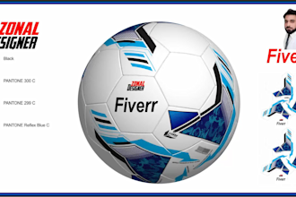 design soccer ball  football vollyball basketball and uniform