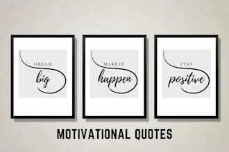 give 250 plus printable motivational quotes and design wall arts