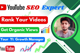 do your youtube video SEO and optimize your channel