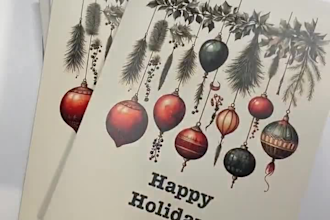 create custom christmas character illustrations festive designs