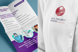 design a professional personal brand for doctors