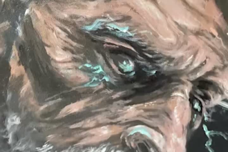 hand paint real fantasy landscape by oil or acrylic on canvas free shipping