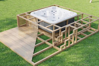 create 3d animation video assembling furniture and interior