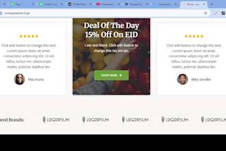 build wordpress website for your resturant businesses with high quality