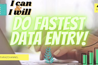 do freelance data entry work with data extraction