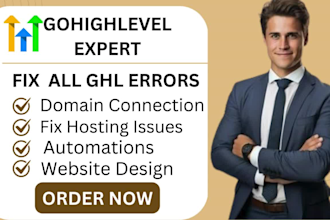 connect domain fix hosting fix gohighlevel ghl virtual assistant gohighlevel