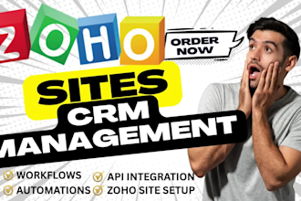 do zoho sites, zoho commerce, zoho backstage, zoho landing page, trainer central