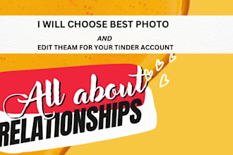 select your best tinder pictures