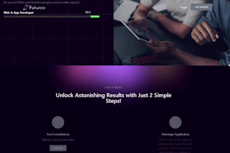 transform your idea into a working website in no time