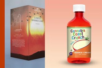 design custom packaging, label, avery label