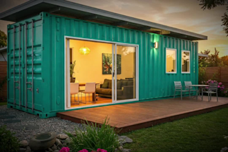 luxury 3d container home, office design, modular house,kiosk