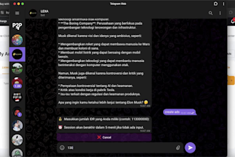 build a custom telegram bot for automation, crypto, or personal use