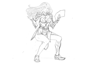 create splash art and concept art for your games and books