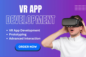 do custom VR app development for oculus, htc vive, and more