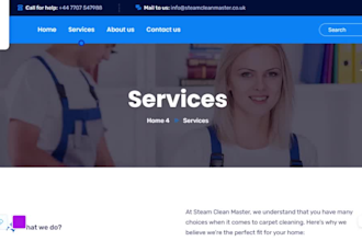 design house cleaning website office cleaning, carpet cleaning service website