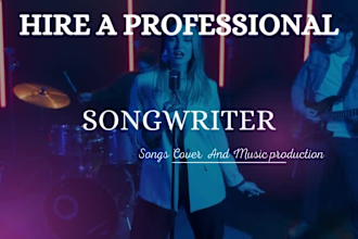 be female singer songwriter, music, producer ghostwriter, compose for pop, rock