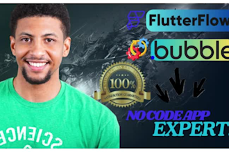 develop bubble mvp app flutter flow app developer no code mobile and web apps