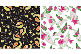 make multipurpose seamless vector print, pattern design