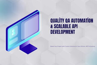 testing tools automations and apis with java python dotnet or quarkus