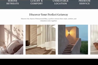 design bookable rental website online booking website, appointment website