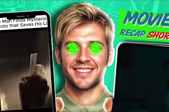 create movie recap youtube shorts instagram reels and tiktok videos