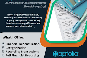 do appfolio reconciliation and property management bookkeeping